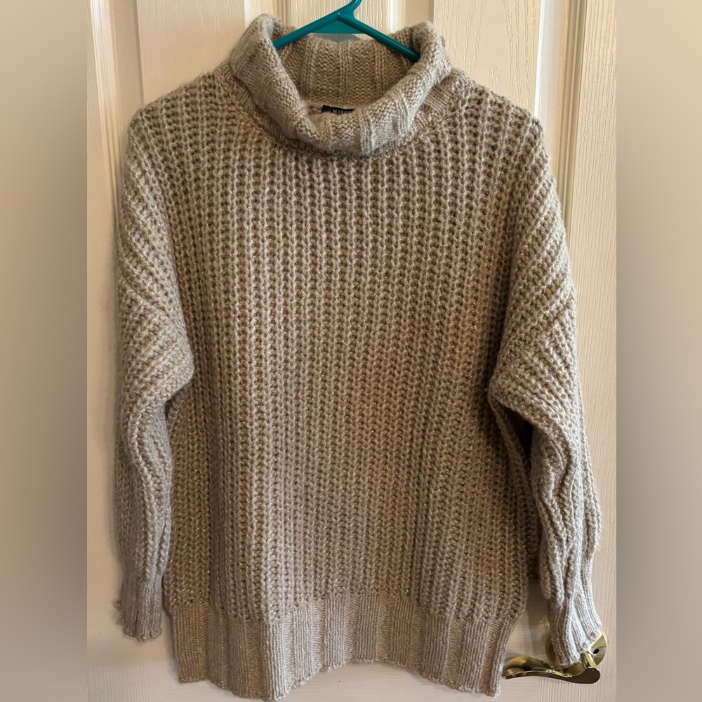 Marciano by Guess Cozy Beige Cowl Neck Sweater